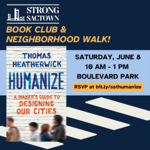 Humanize Book Discussion & Neighborhood Walk